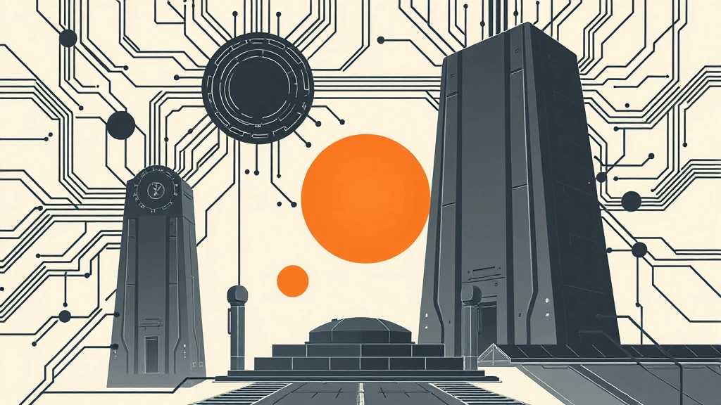 Abstract geometric representation of computer hardware and scale